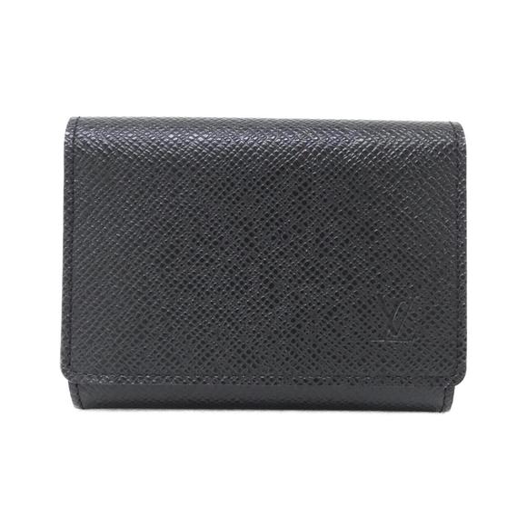 LOUIS VUITTON Black Card Holder - Picture 1 of 7